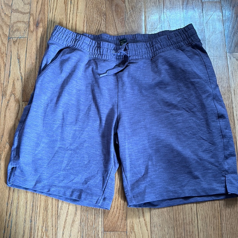 Purple shorts